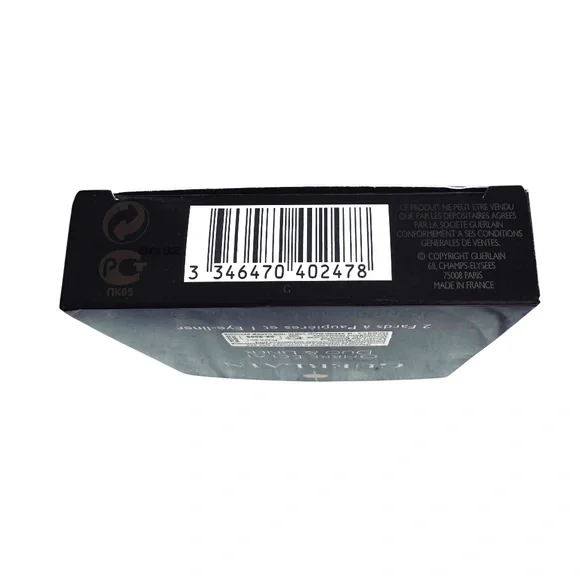 GUERLAIN Ombre Éclat Duo & Liner Eyeshadow Palette L’Heure Fumée 380 New - Picture 9 of 11